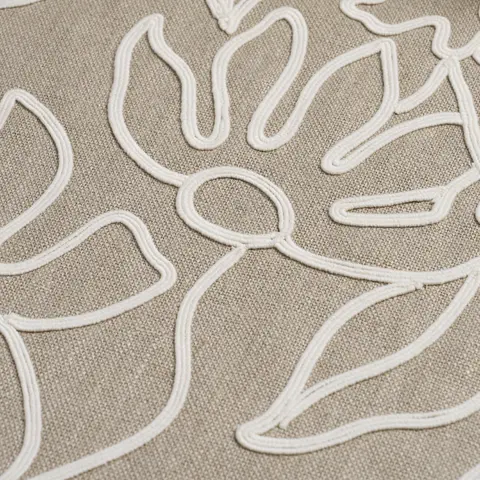 LOLA EMBROIDERY_ FLAX