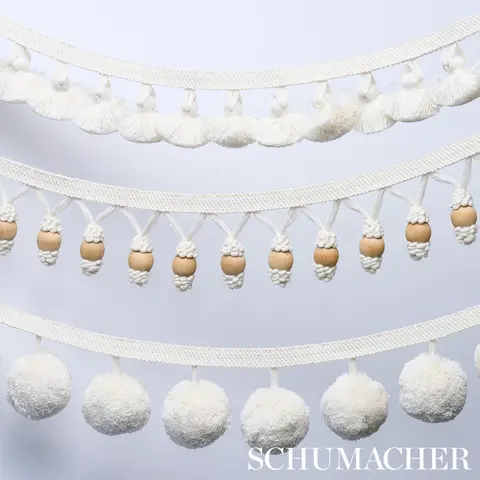 COTTON TASSEL FRINGE_ IVORY