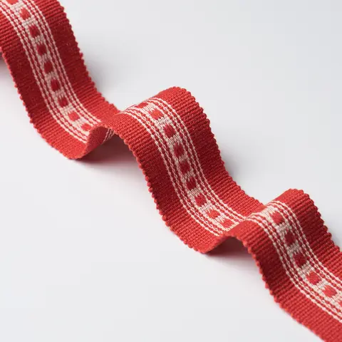 LUBECK TAPE NARROW_ RED