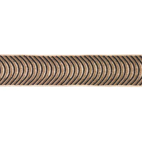 Ziegfeld Hand Beaded Tape_ EBONY