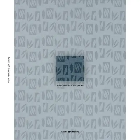 BANANA LEAF CUTOUT_ BLUE
