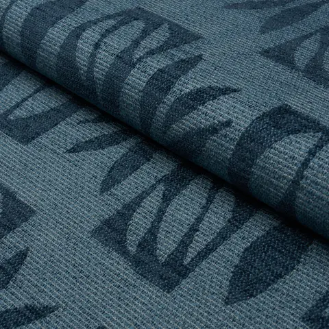 BANANA LEAF CUTOUT_ BLUE