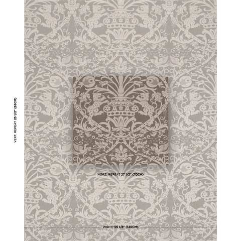 DOUGAL DAMASK_ SMOKE