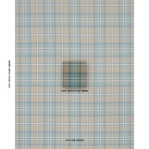 HARRIS MERINO PLAID_ LEAF