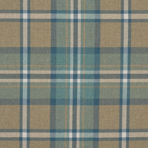 HARRIS MERINO PLAID_ LEAF