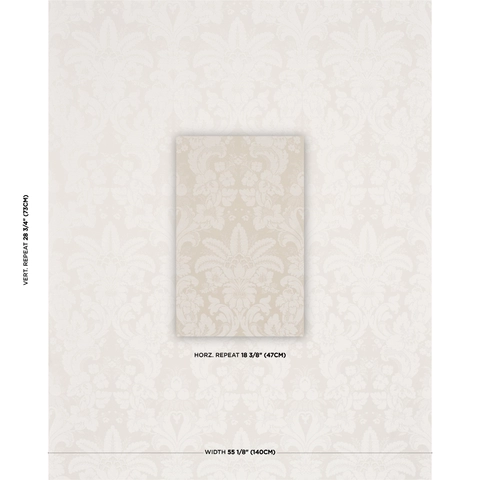 KENNEDY DAMASK_ IVORY