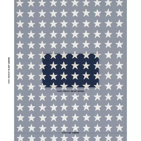 Starfield Appliqué_ NAVY