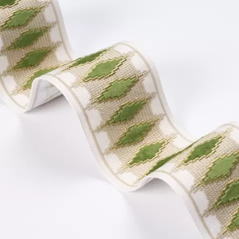MIREILLE VELVET TAPE_ MOSS