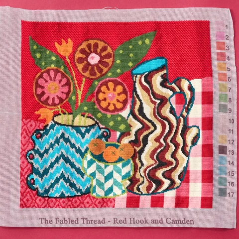 Red Hook & Camden Needlepoint Kit_ MULTI