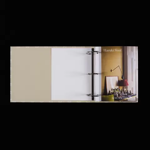 Textured Wallcovering Sample Binder_ BEIGE