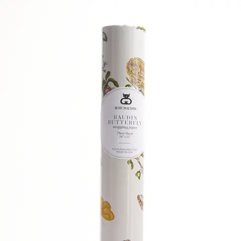 Baudin Butterfly Wrapping Paper_ BLUSH