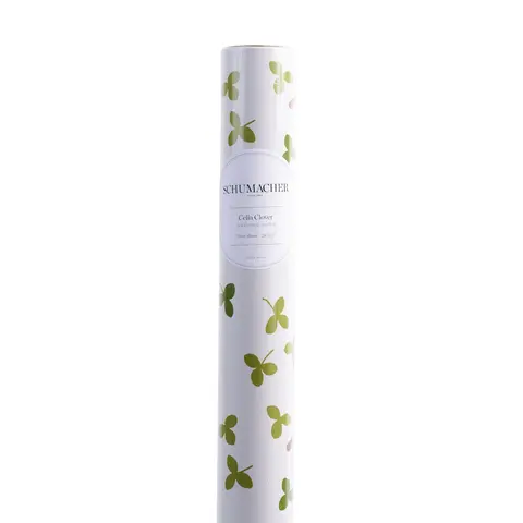 Celia Clover Wrapping Paper_ IVORY