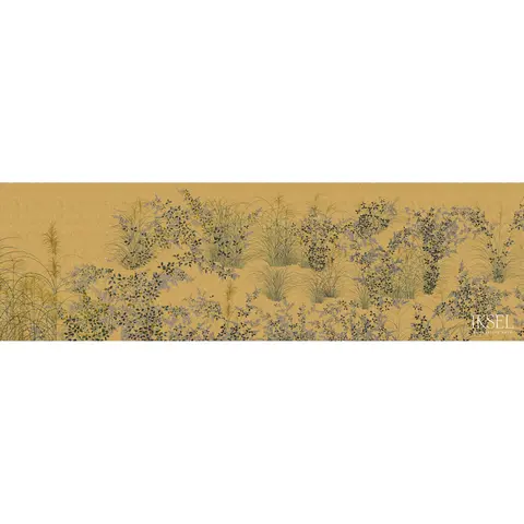 JAPANESE MEADOW_ CRACKLED GOLD