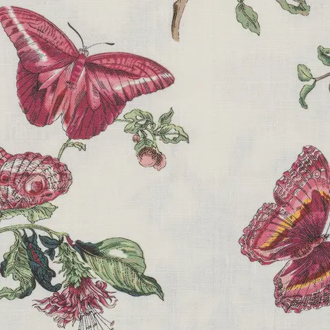 Baudin Butterfly Napkins (4)_ RUBY