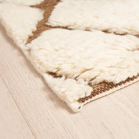 Zimba Rug_ IVORY & BROWN