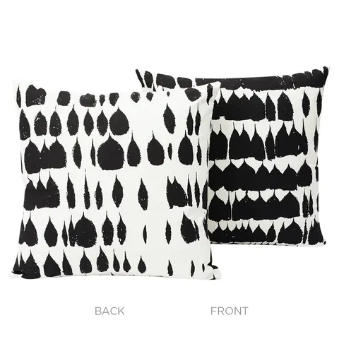 Queen of Spain Pillow_ BLACK