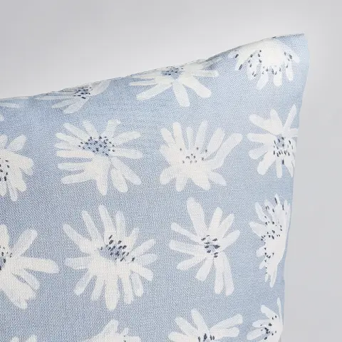 Meadow Rock Pillow_ BLUE