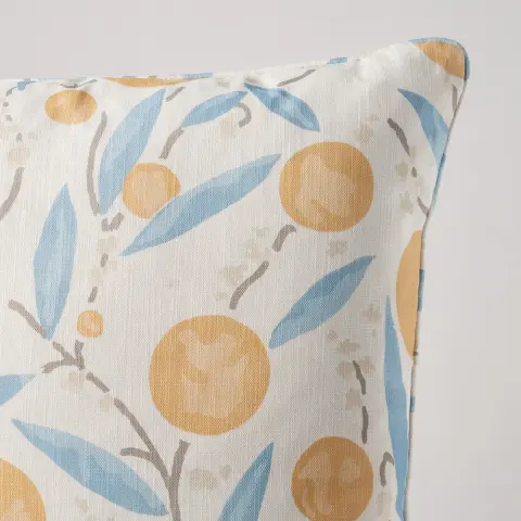 Mirabelle Pillow_ YELLOW & SKY