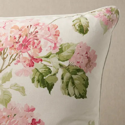 Summer Hydrangea Pillow_ BLUSH