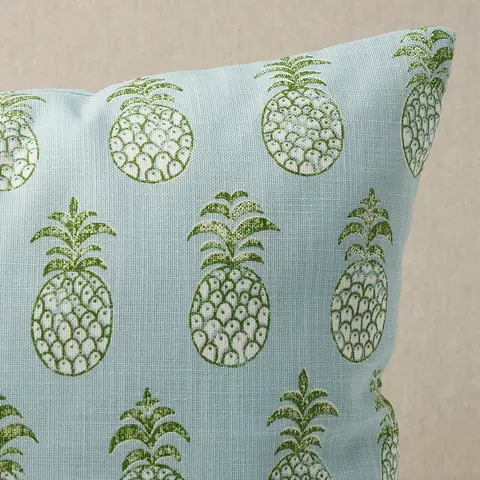 Piña Cove I/O Pillow_ AQUAMARINE