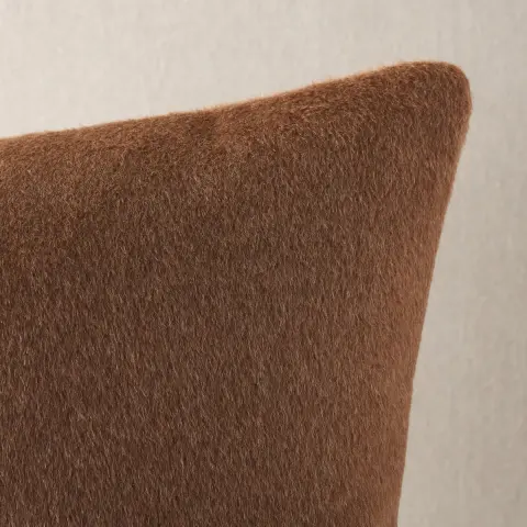 Dixon Mohair Pillow_ VICUNA