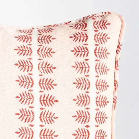 Alva Hand Block Print Pillow_ BLUSH