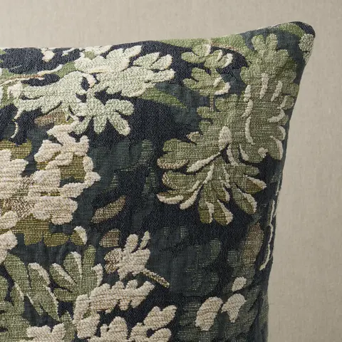 Verdure Tapestry Pillow_ PEACOCK