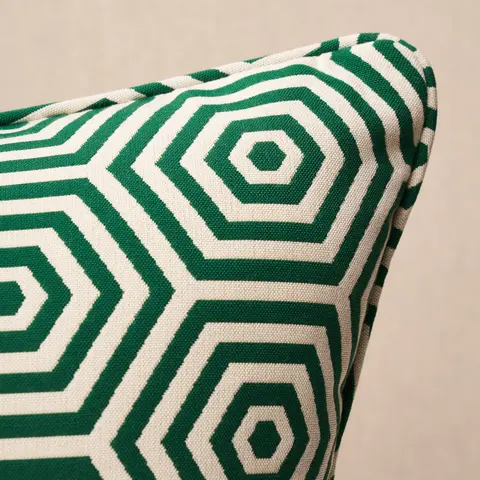 Bees Knees I/O Pillow_ EMERALD