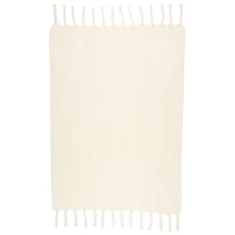 Rauma Mohair Throw_ IVORY