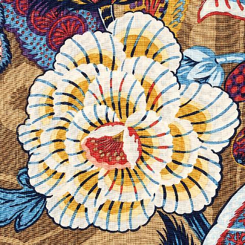 Zanzibar Linen Print