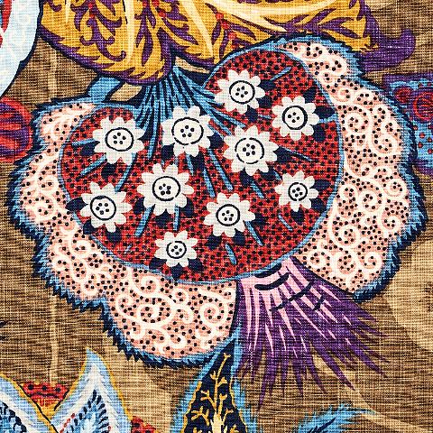 Zanzibar Linen Print