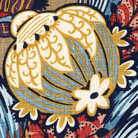 Zanzibar Linen Print