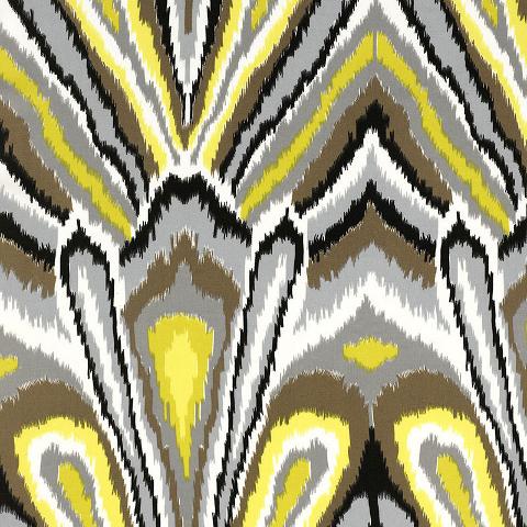 PEACOCK PRINT INDOOR/OUTDOOR