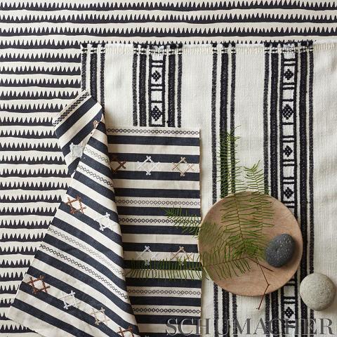 Corfu Hand Printed Stripe