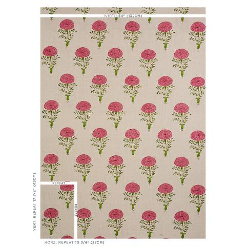 Marigold Hand Block Print