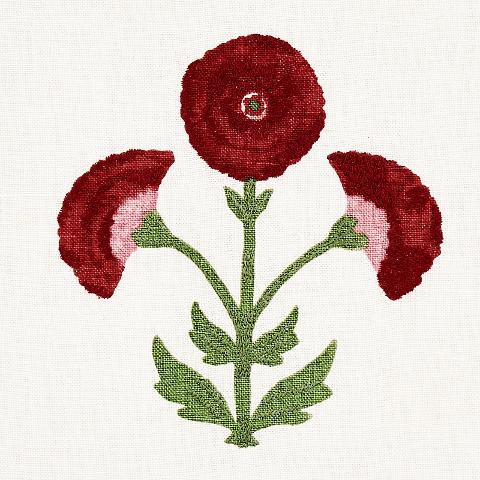 Saranda Flower Embroidery