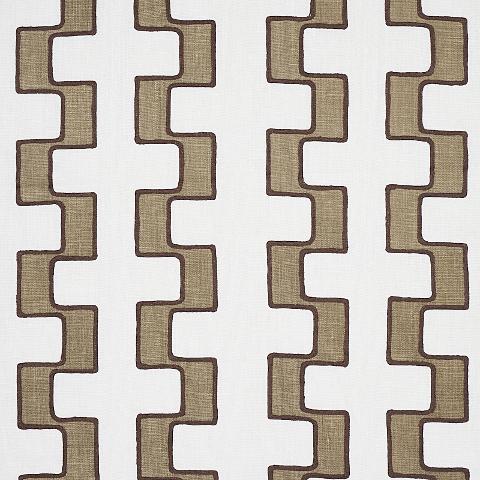 DIXON EMBROIDERED PRINT LINEN