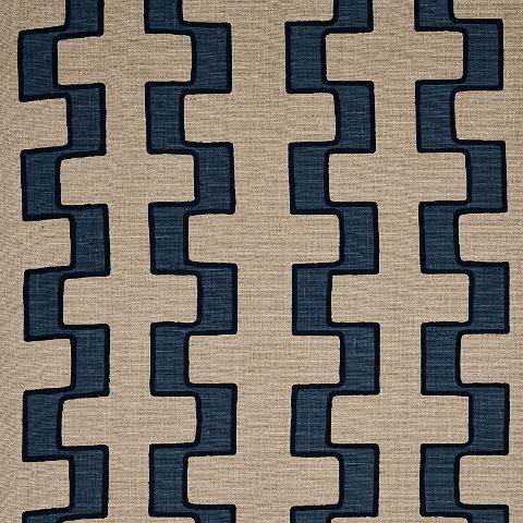 DIXON EMBROIDERED PRINT LINEN