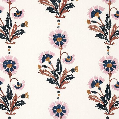 Dianthus Hand Block Print