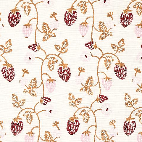 STRAWBERRY HAND BLOCK PRINT