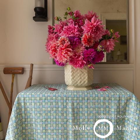 Trellis Hand Block Print