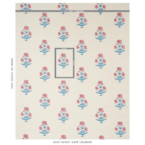 Poppy Hand Block Print