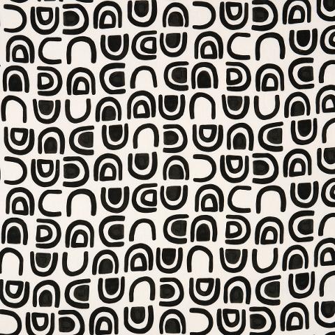 THRESHOLD PRINTED LINEN