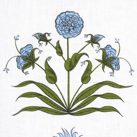 Royal Poppy Stripe