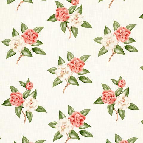 CASABLANCA FLORAL INDOOR/OUTDOOR