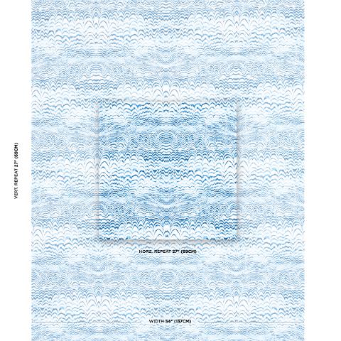 Ink Wave Print Indoor/Outdoor