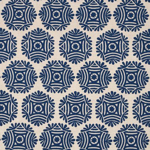 GILDED STAR BLOCK PRINT