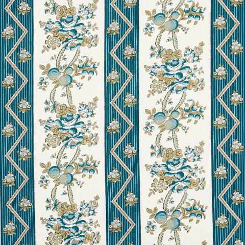 SYLVAIN FLORAL STRIPE