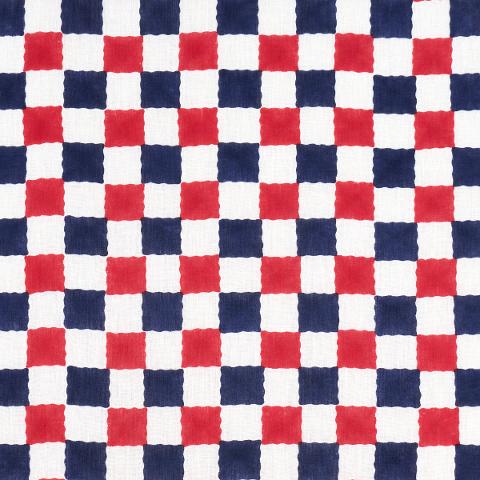 Chequer Hand Block Print