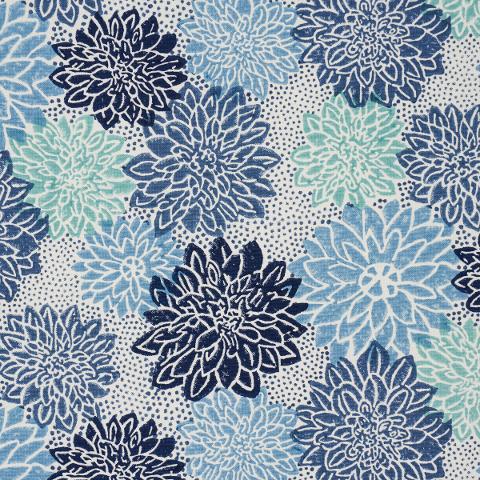 Dahlia Hand Block Print
